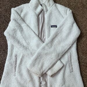 Patagonia Women's White Teddy Jacket